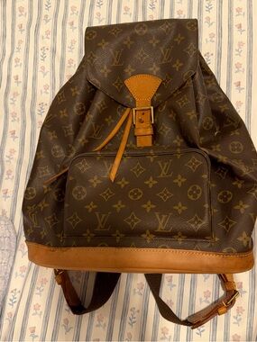 LV Monogram Montsouris GM Backpack